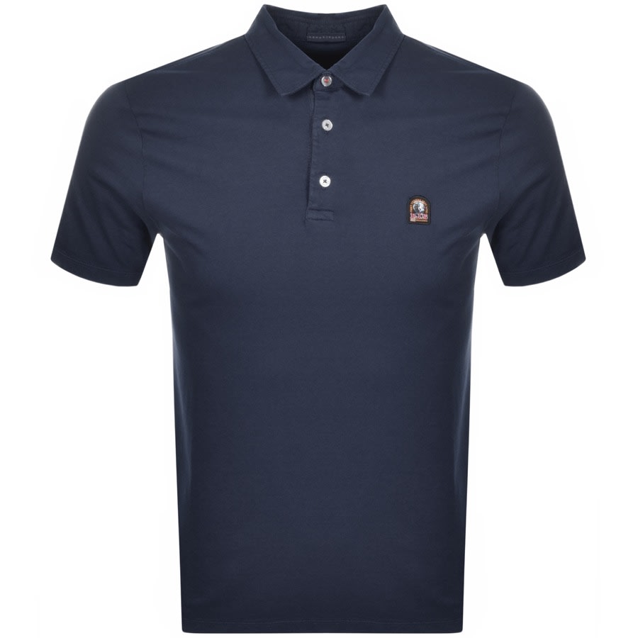 Alternative Image for ProductParajumpers Hugh Polo T Shirt Navy1